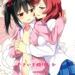 umekiti,love live,maki nishikino,nico yazawa,cunnilingus,females only,百合